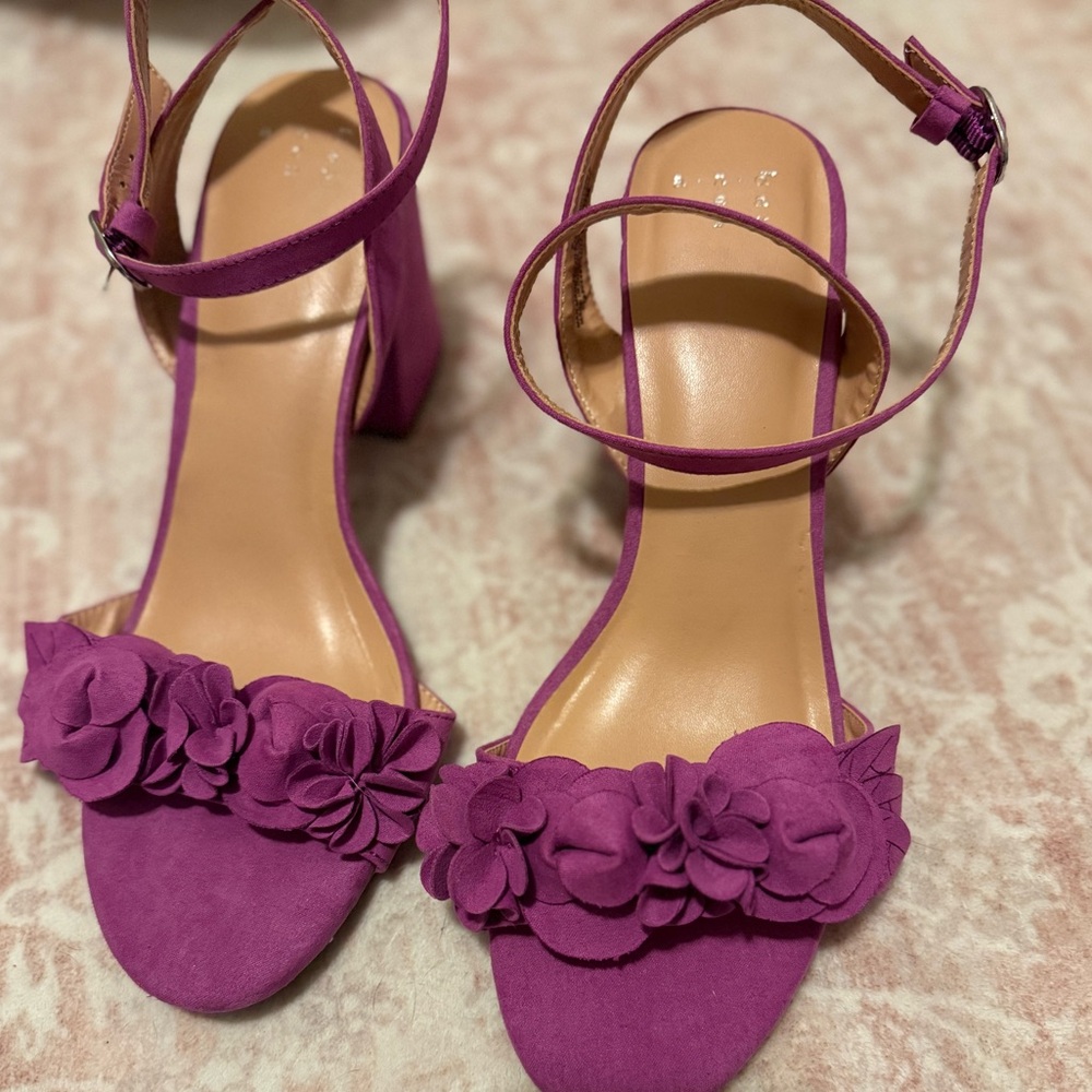 A New Day Flower Heels